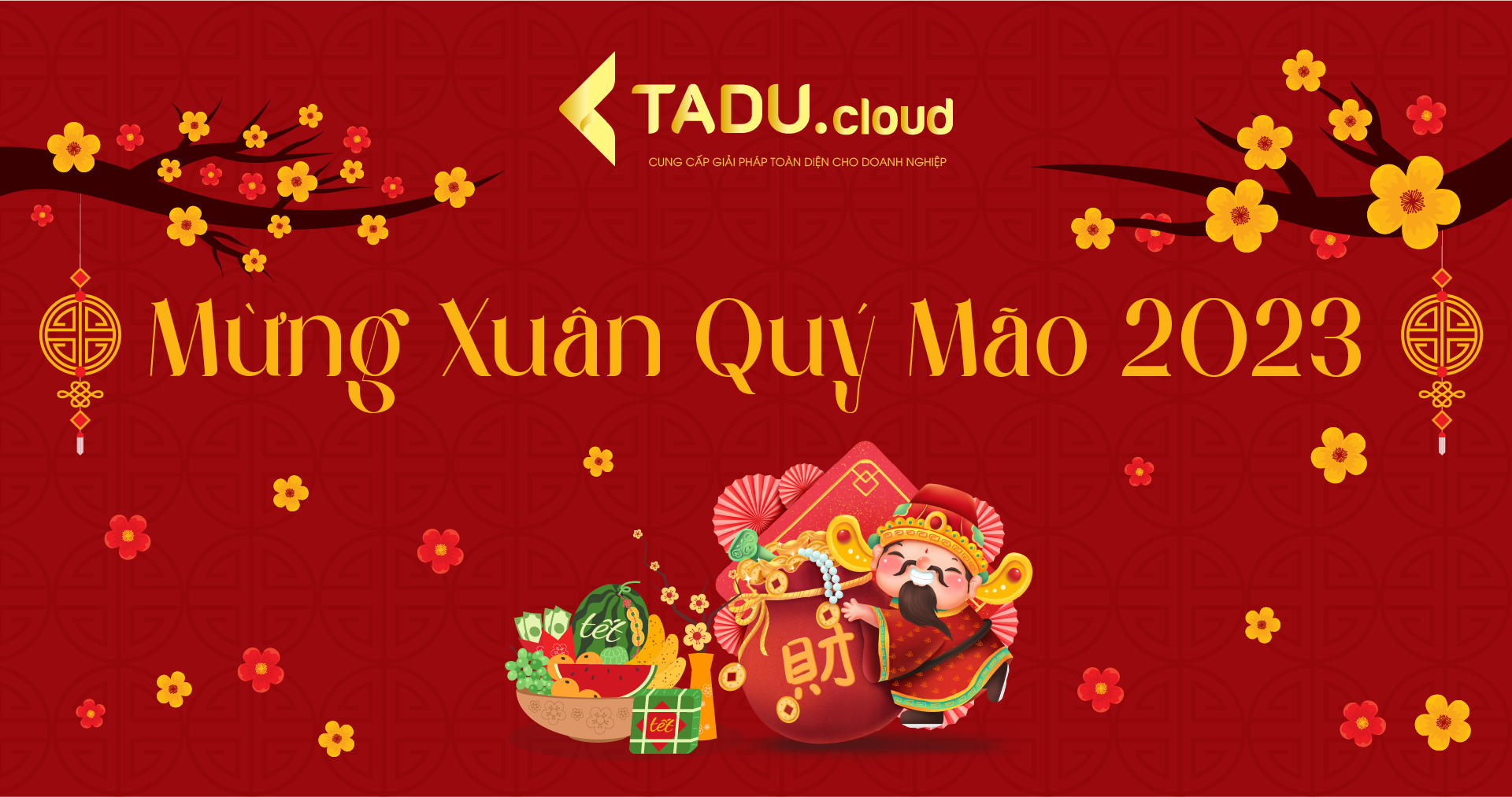 Thư chúc Tết Quý Mão 2023 và thông báo lịch làm việc, hỗ trợ khách hàng